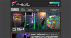Desktop Screenshot of espace-sensoriel.com