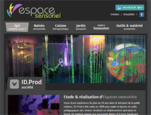Tablet Screenshot of espace-sensoriel.com